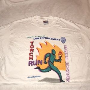 Cropped Vintage North Carolina Law Enforcement